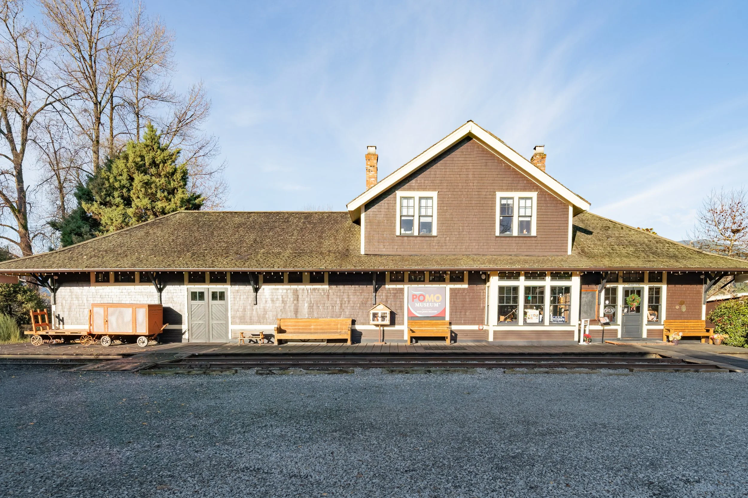 Come visit the Pomo museum