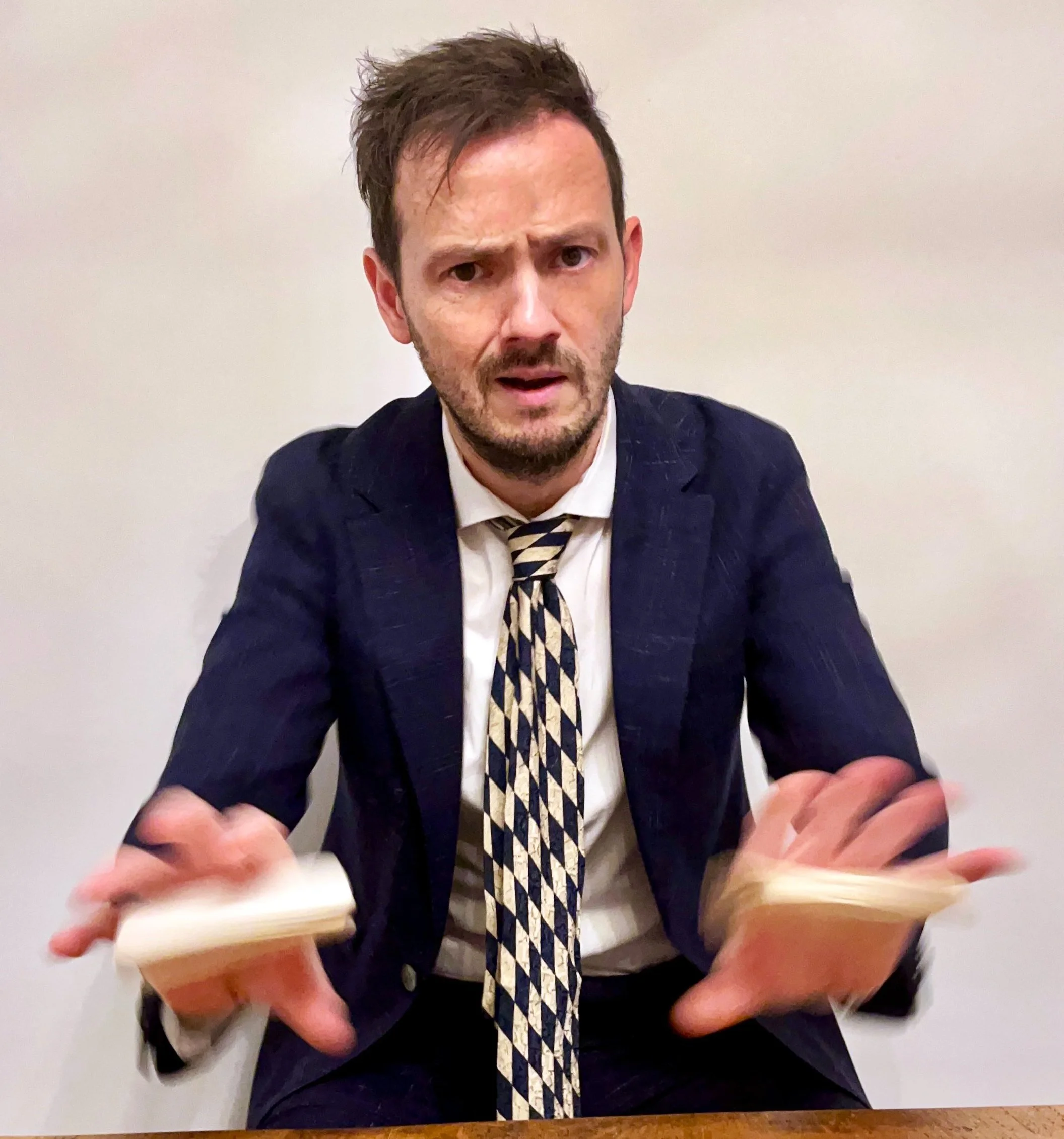 Stuart Laws, on his beer mat flipping world record attempt — LMAOnaise