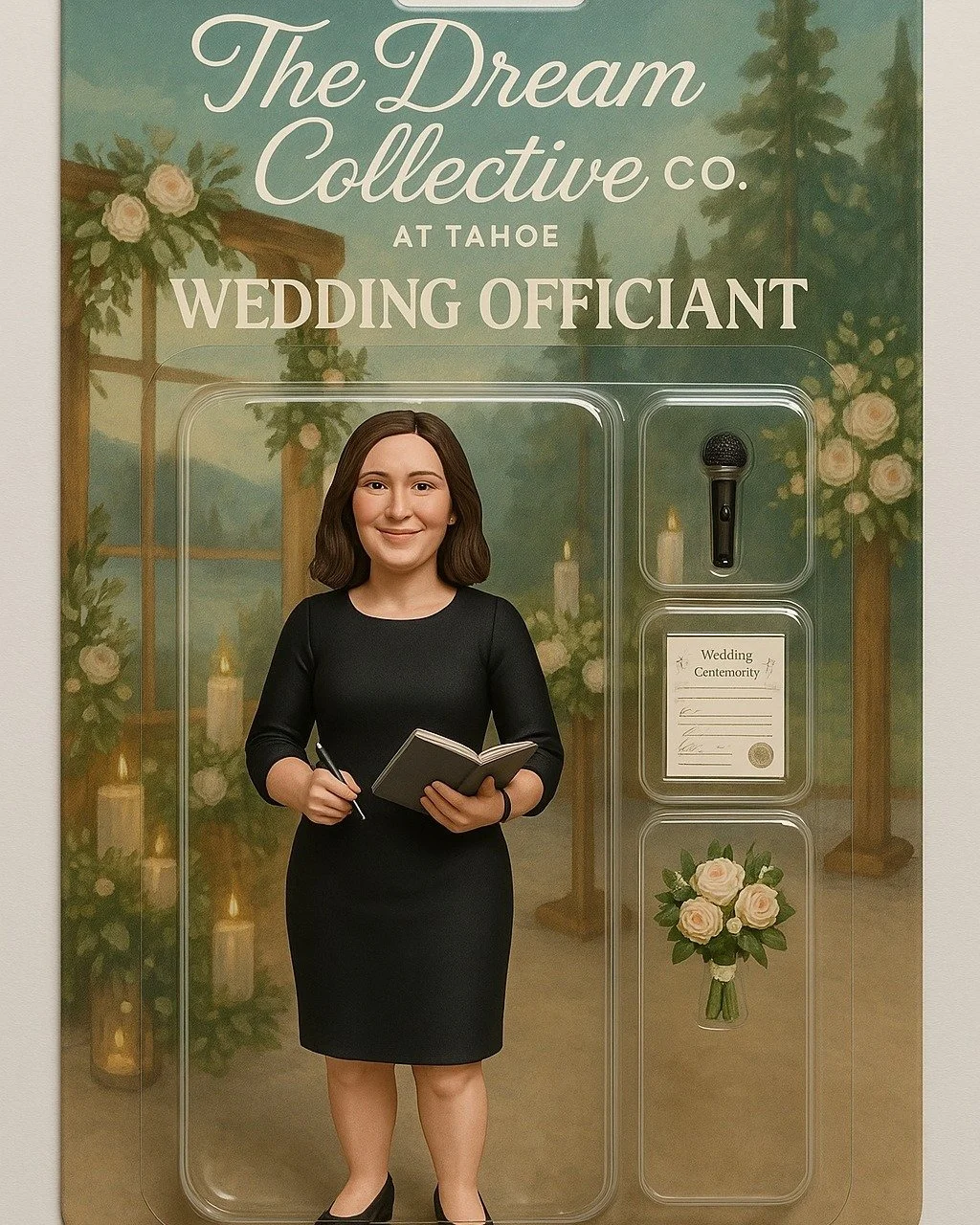Some fun for our Thursday! I don't think it looks like me but definitely fun!🤣Thanks ChatGPT

#WeddingOfficiant #RenoTahoeWeddings #TheDreamCollectiveCo #WeddingVibes #CustomCeremonies #LoveIsInTheAir #latetrend