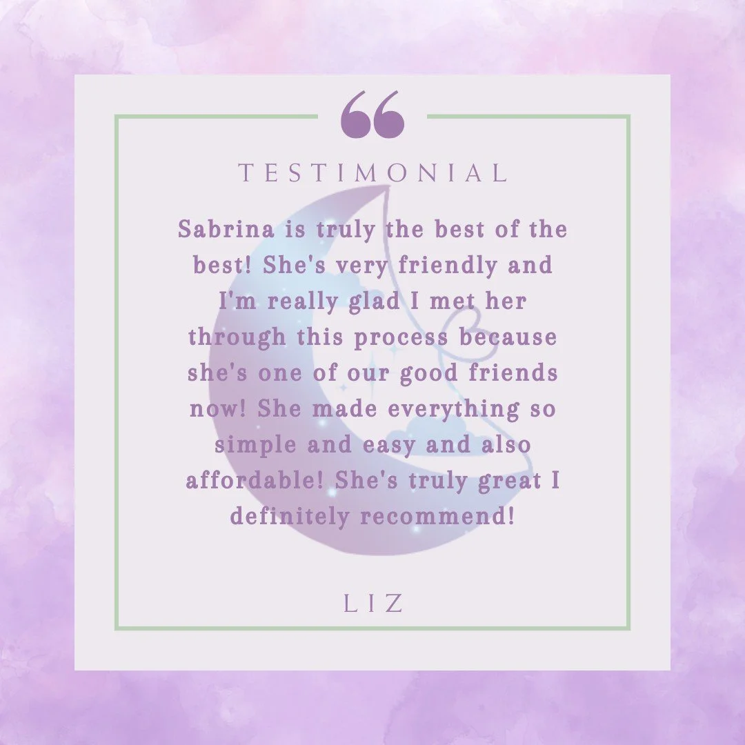 Words like these never get old 🤍 Liz trusted me with both her ceremony and custom keepsakes, and it means the world to know she felt seen, supported, and celebrated. 🫶So so grateful for clients like her and her fam who make this work so meaningful!