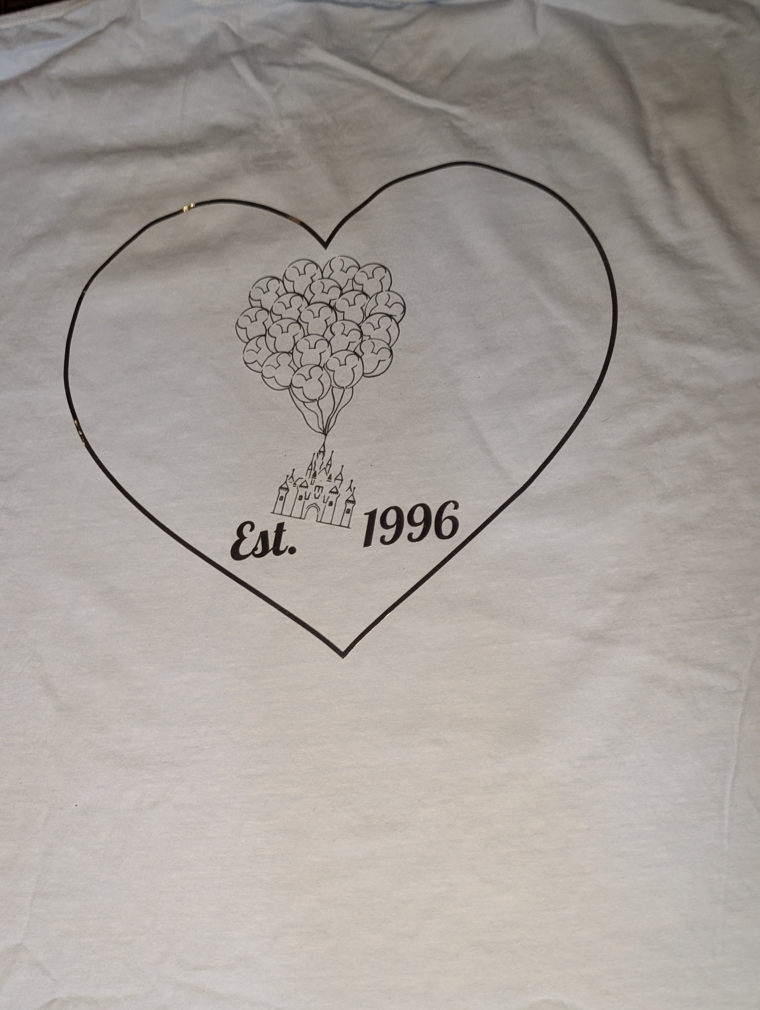 Wedding Anniversary T-Shirt (Back)