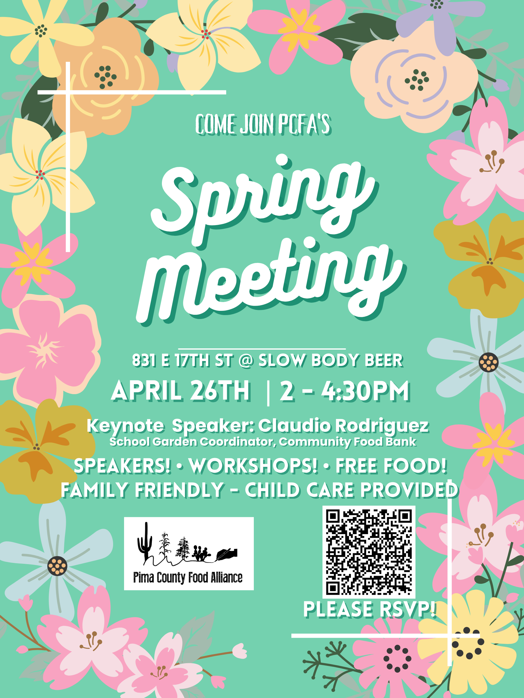 PCFA Spring General Meeting