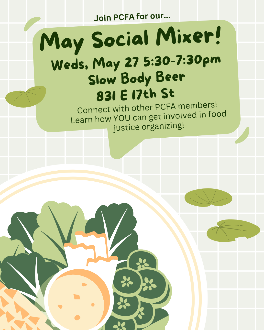PCFA May Social Mixer