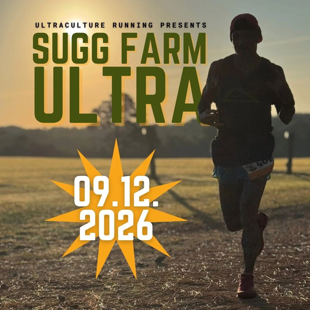 Mark your calendars: Sugg Farm Ultra is back on September 12, 2026.

Registration opens December 16. Who&rsquo;s ready to line up with us next year?

www.suggfarmultra.com