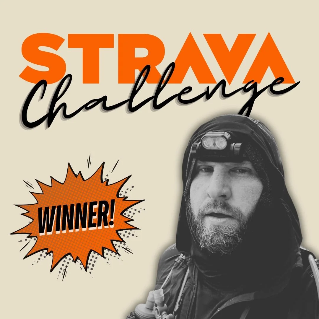 Happy New Year!

Shoutout to our December Strava Challenge winner - John Dunavant! Congrats, John, and thanks to all the other runners who participated!

Our January Strava Challenge was just posted, but you gotta be a member of the UltraCulture Runn