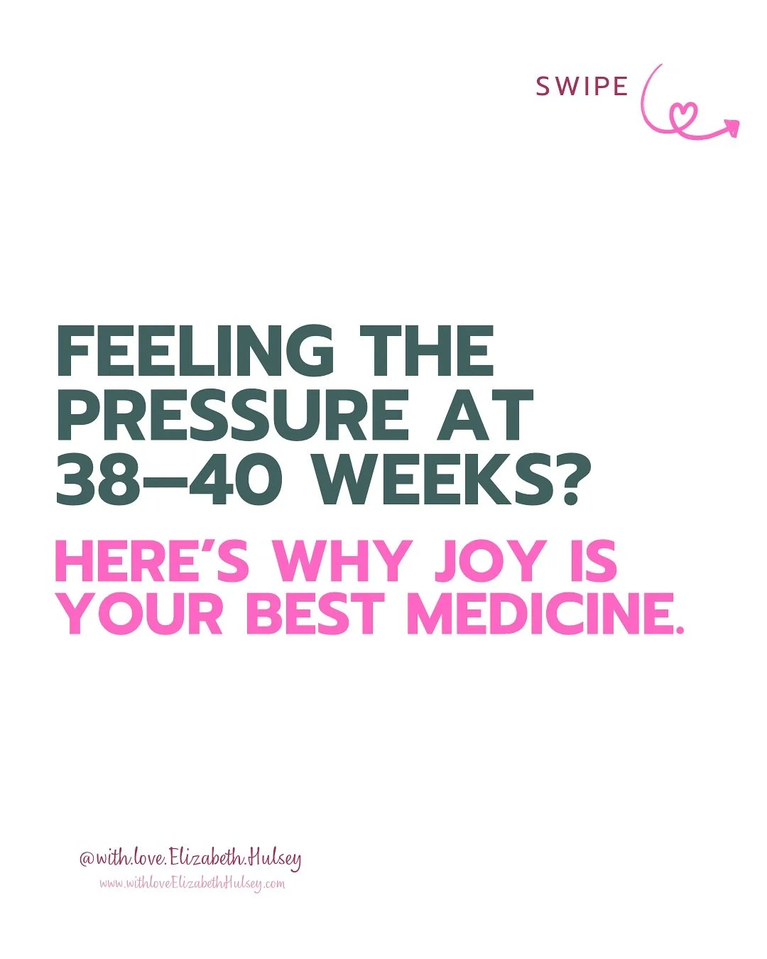 What you practice now becomes how you mother later.

Those last weeks aren&rsquo;t just about waiting for labor &mdash; they&rsquo;re a sacred pause where your nervous system is learning, your hormones are lining up, and your body is preparing to ope