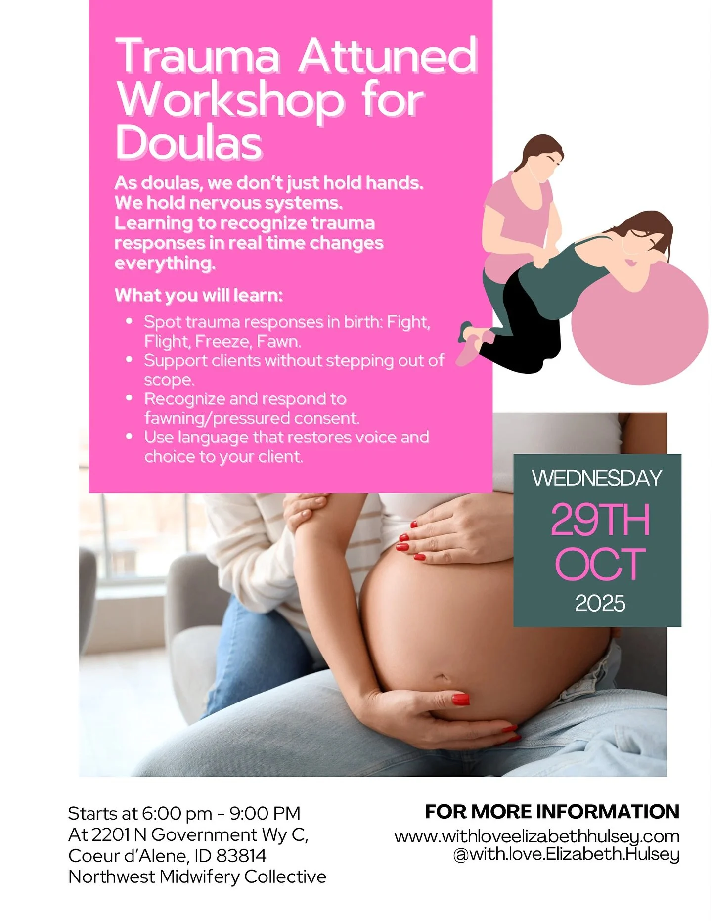 As doulas, we don&rsquo;t just hold hands. We also hold nervous systems.

Learning to recognize trauma responses can change everything.

Birth is never just about the baby.
It&rsquo;s a portal, and sometimes it brings old wounds and survival patterns