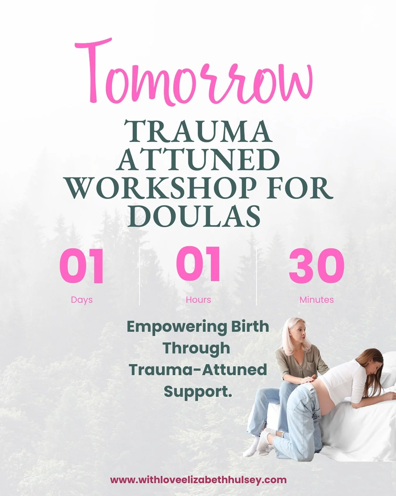 Tomorrow! 💜

Some births reveal more than just a new life. They reveal old wounds waiting to be seen. As doulas, knowing how to recognize and respond to trauma can completely transform the experience for your clients and for you.

Join us tomorrow e