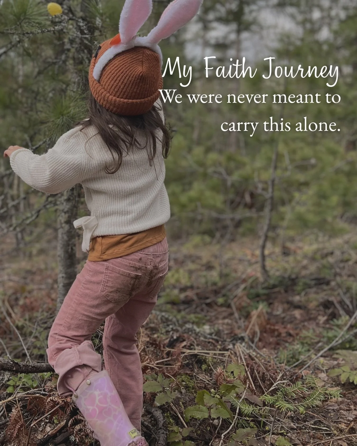 I haven&rsquo;t really shared this publicly but I feel called to today.

It&rsquo;s Good Friday and I&rsquo;ve been reflecting on sacrifice, faith, and what it means to come back home to God.

I&rsquo;ve been on a journey back to my faith.

And I wan