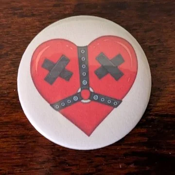 BDSM Dominant 2.25 inch Button