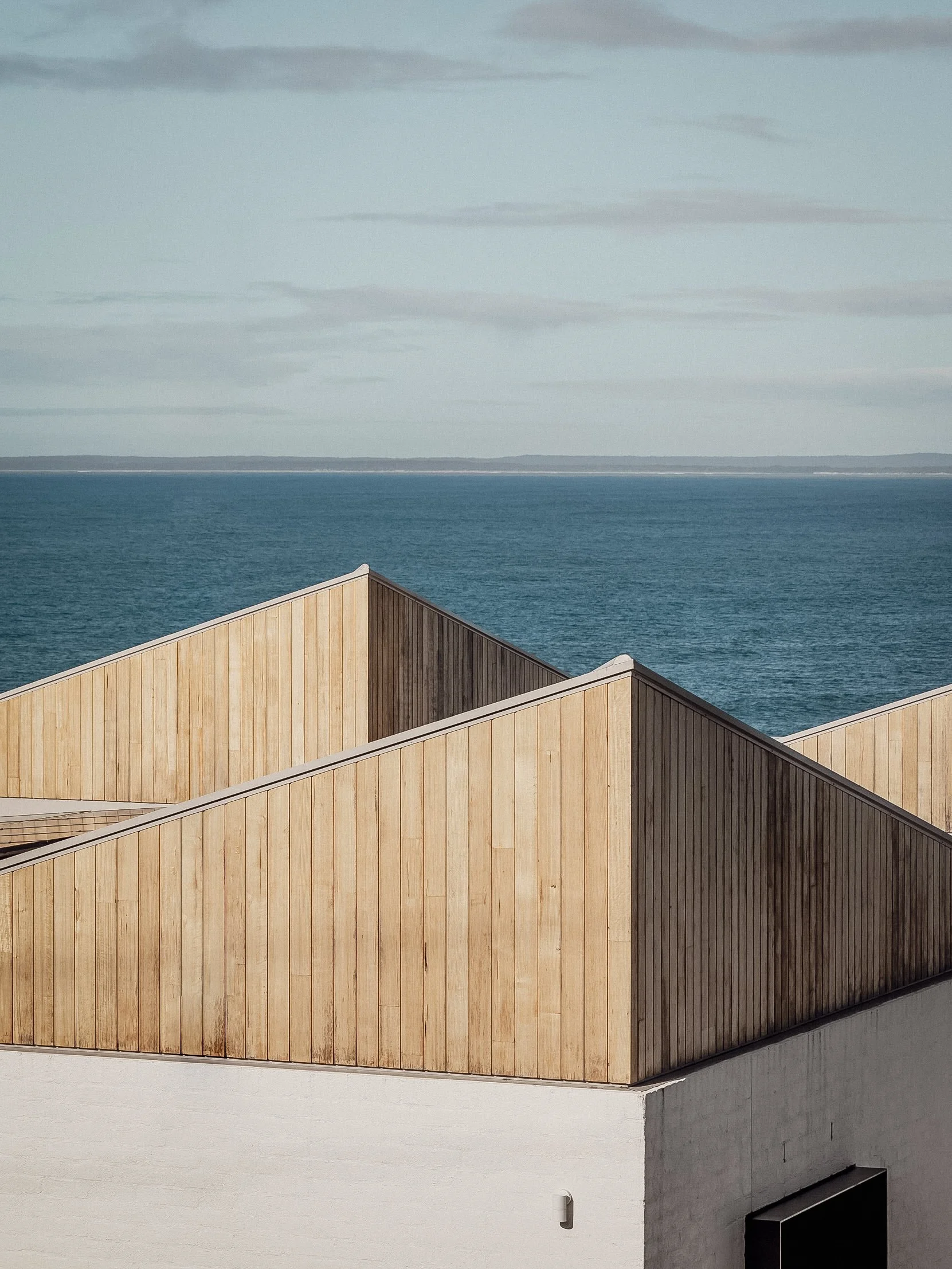White & Timber House