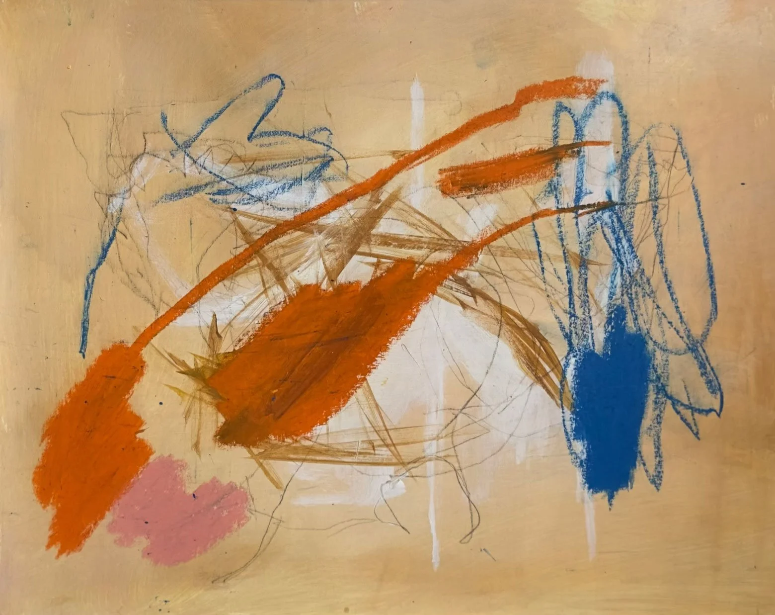 SUMMER SKETCH 06, 2025, acrylic on paper, 11 x 14 inches