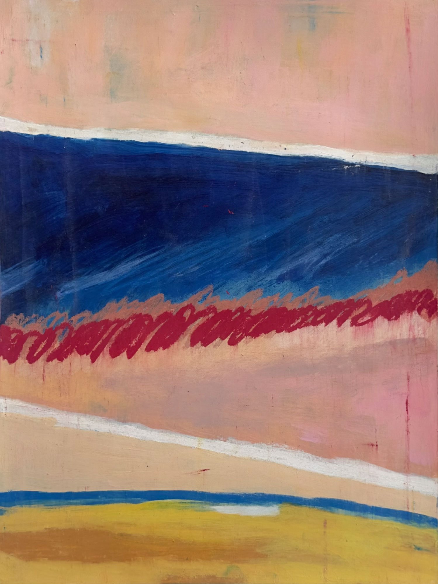 SUMMER SKETCH 03, 2025, acrylic on paper, 14 x 11 inches