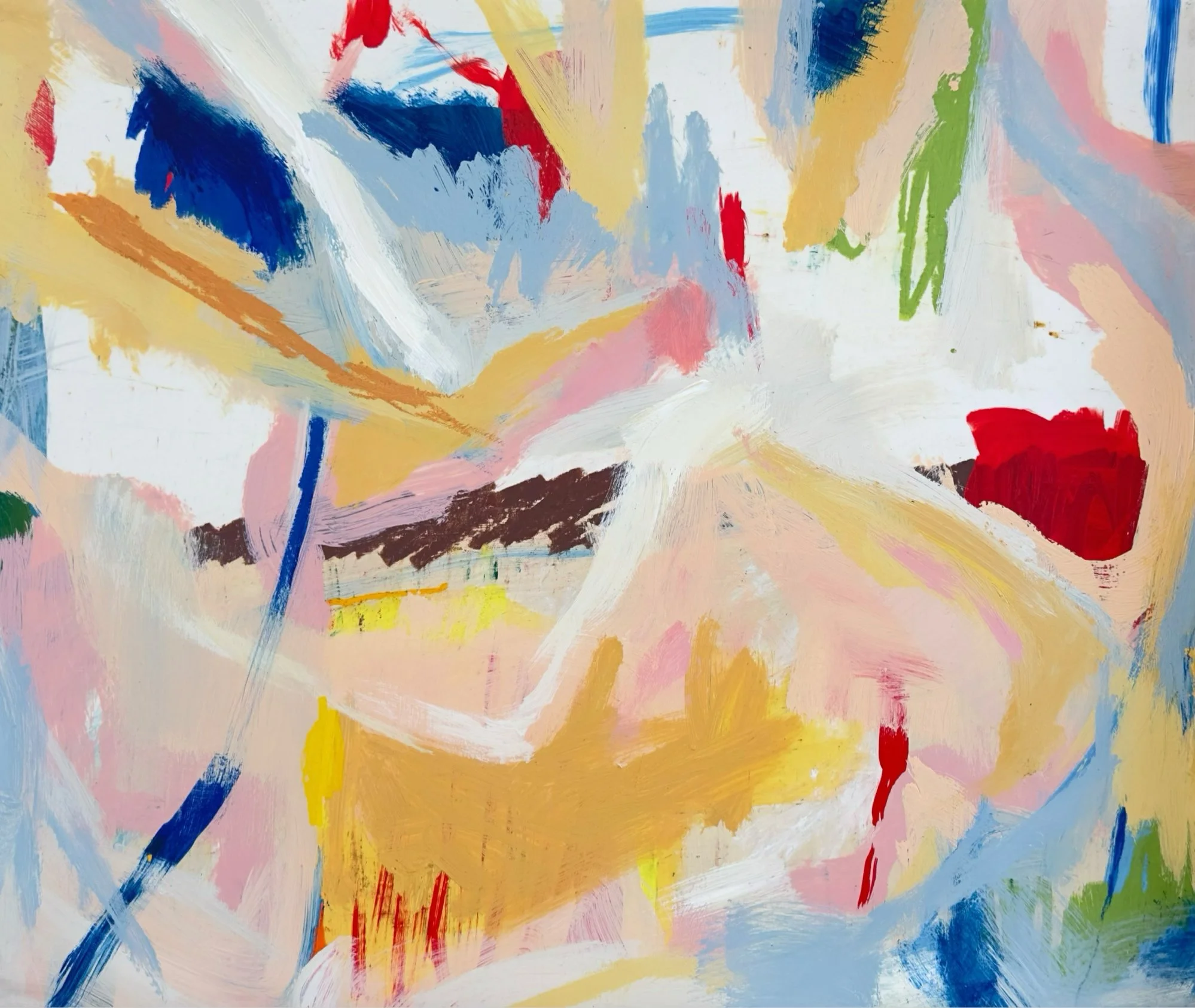 Mindscape 15, 2024, Mixed Media on Bristol Board, 11 x 14 inches