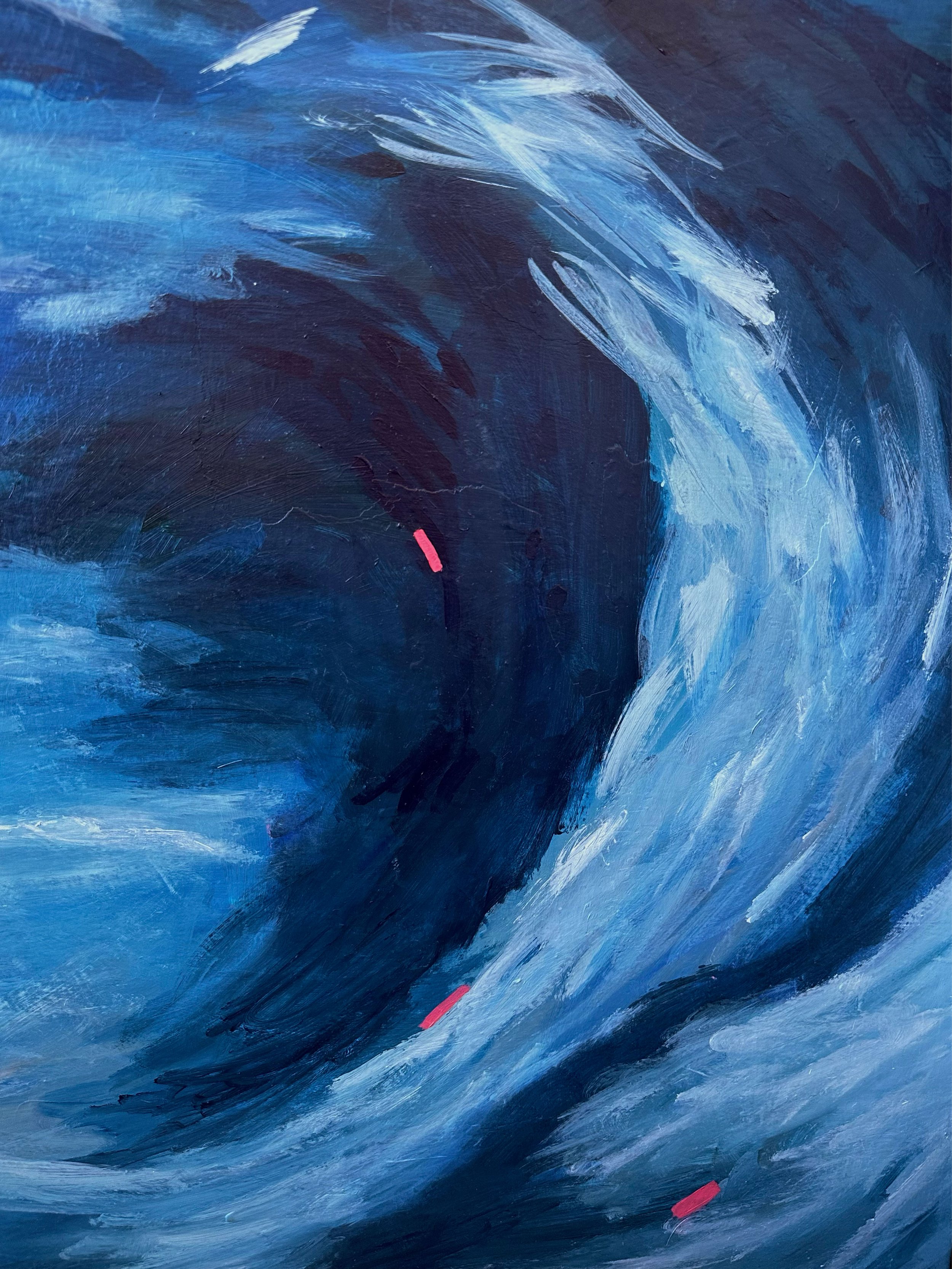 ENDLESS SUMMER, 2025, acrylic on canvas, 24 x 18 inches