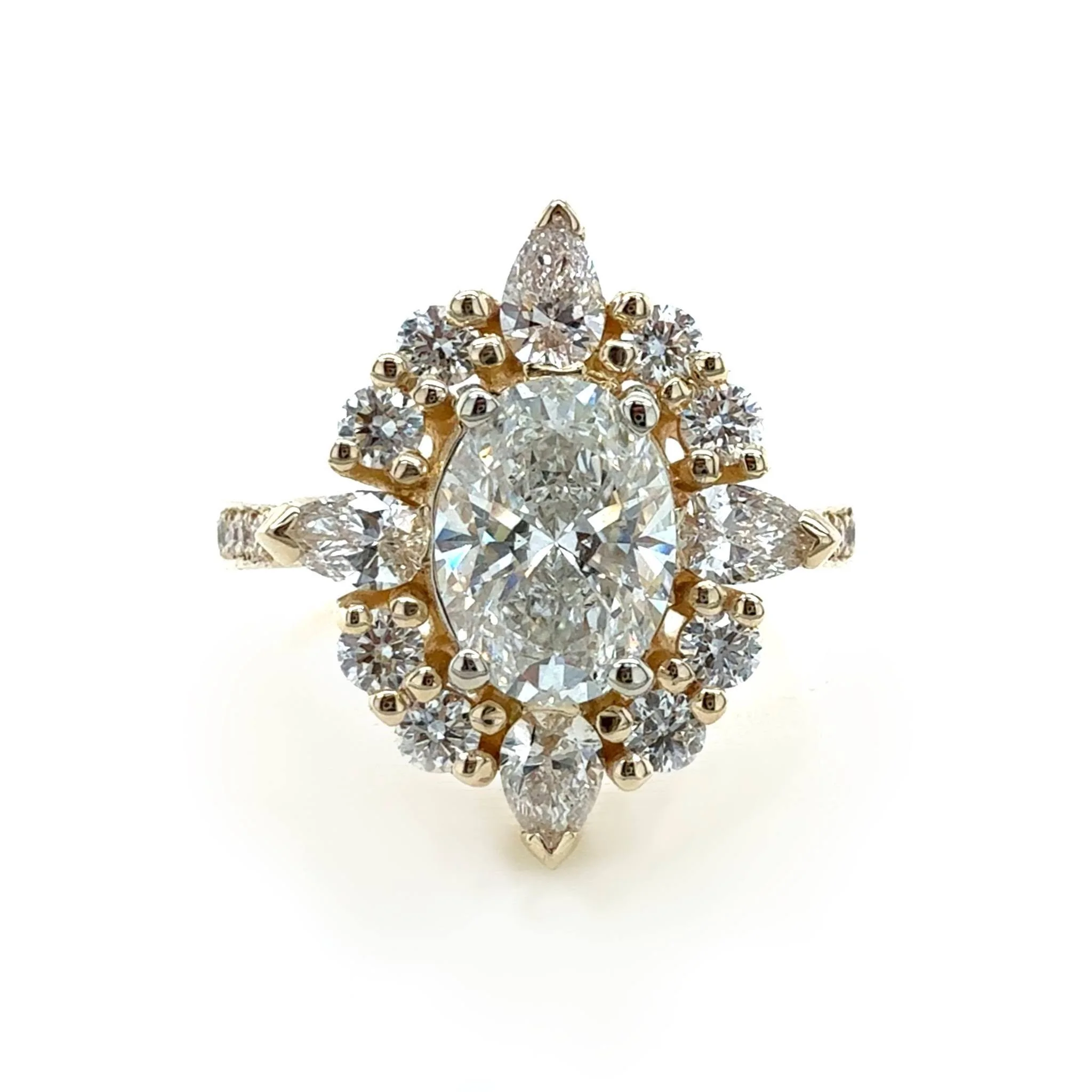 One of the really fun parts of this project? The focus on natural diamonds. ✨

This customer had a great idea of what he wanted, and although I usually recommend couples design their custom rings together, she specifically wanted him to take the lead