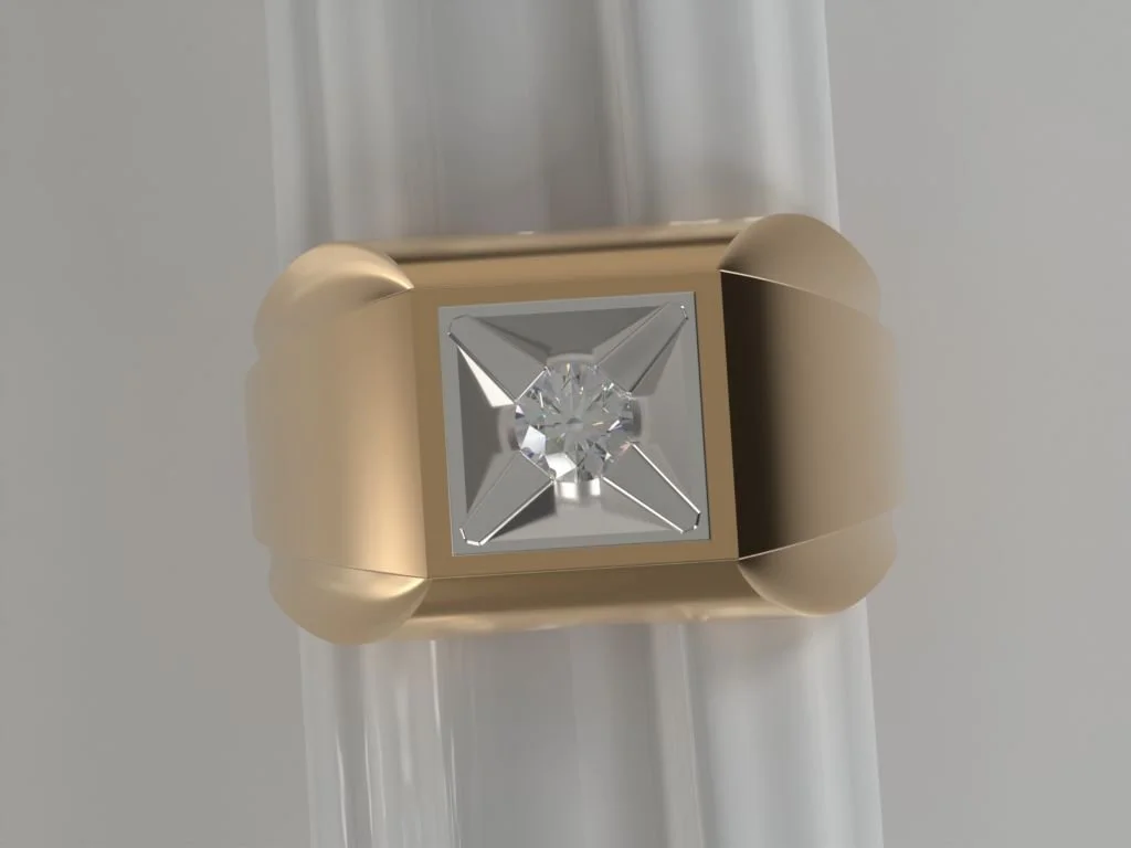 Nancy Hall - Mens two tone signet ring replica V1 1.jpg
