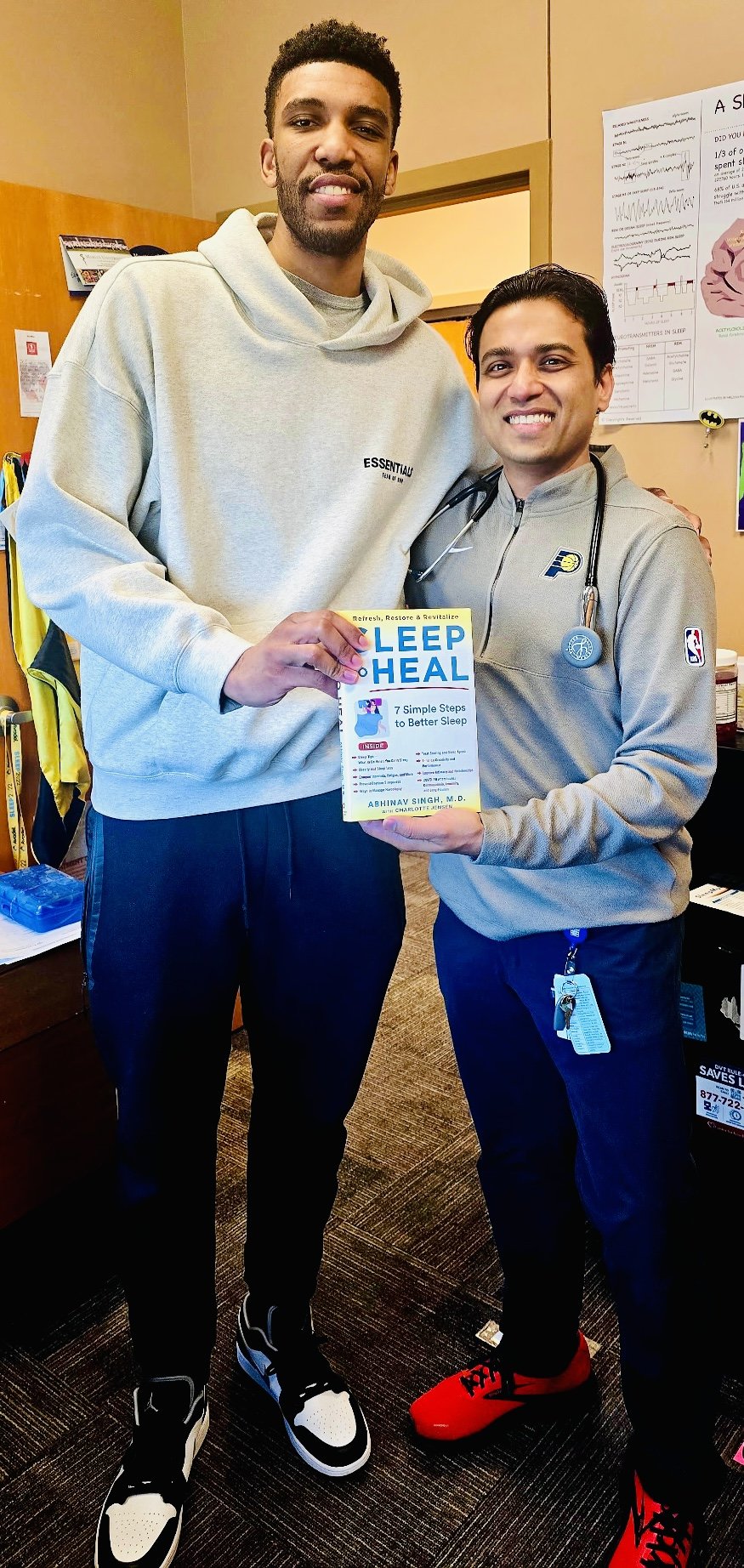 With Tony Bradley, Center, Indiana Pacers 2026