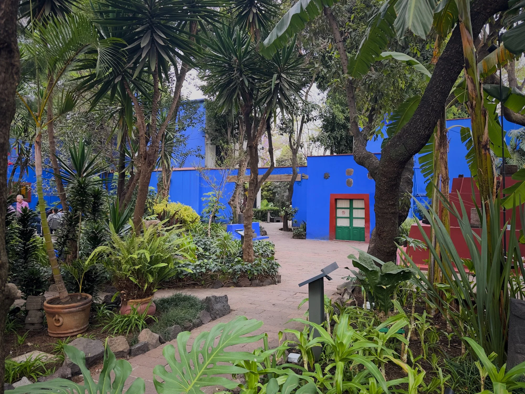 Coyoacán: This is Casa Azul, where Frida Kahlo grew up and lived most of her life. 