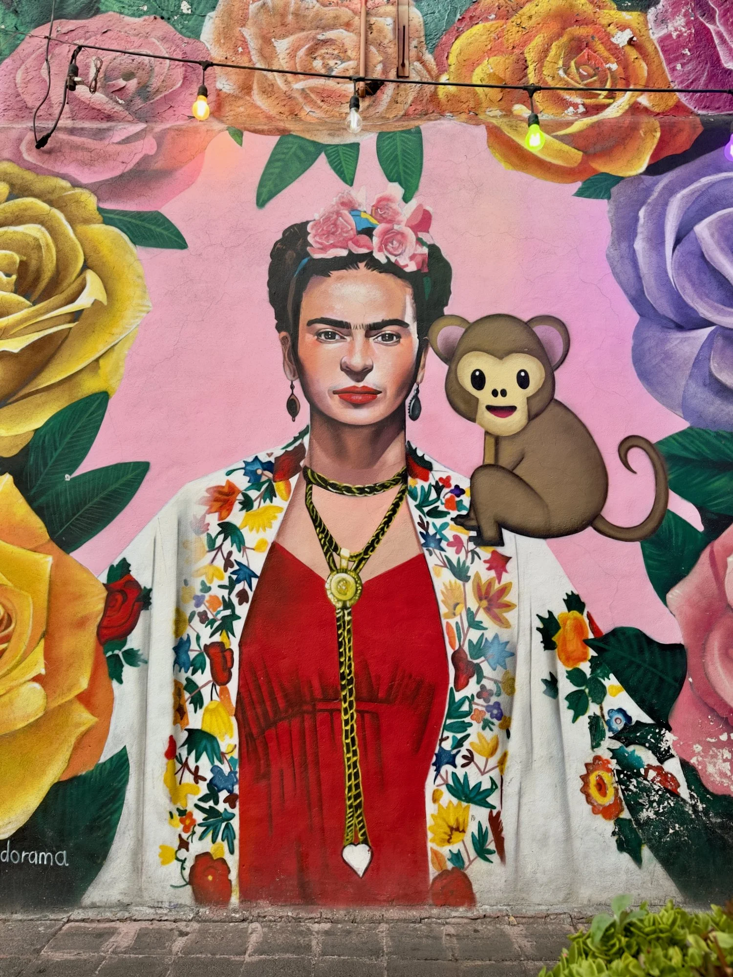 The mural without me blocking it.