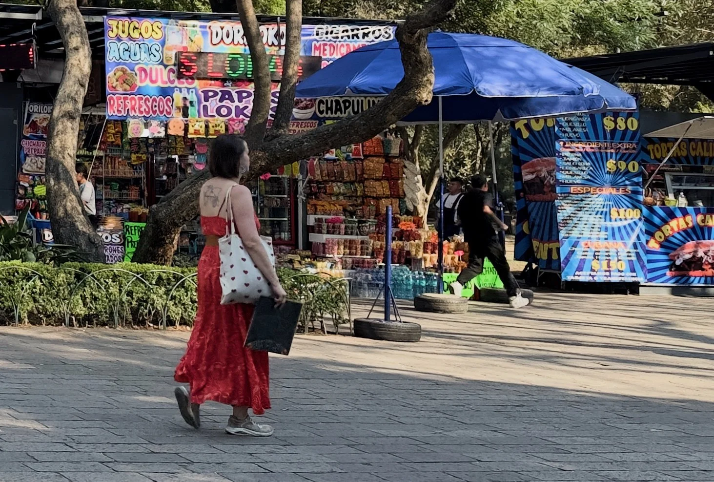National Museum of Anthropology: there were lots of venders around the National Museum of Anthropology and throughout the park.