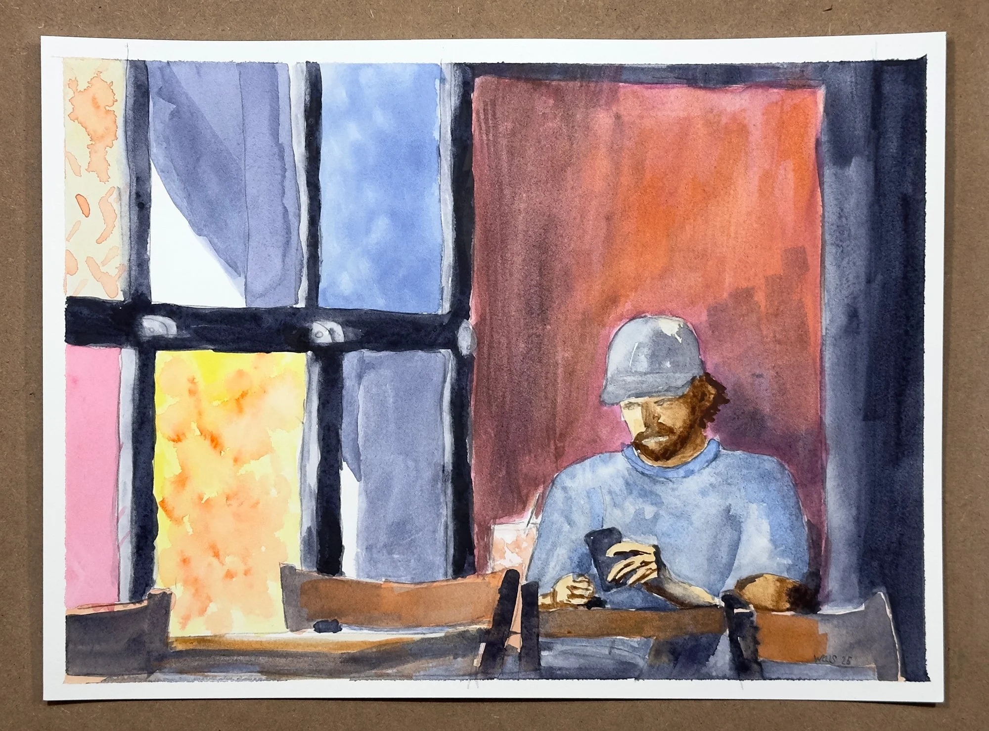 Guy by the Window