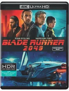 Roger Deakins shot this film and still didn't win the Oscar. One of the most visually stunning science fiction films ever made. The 4K transfer is reference quality.