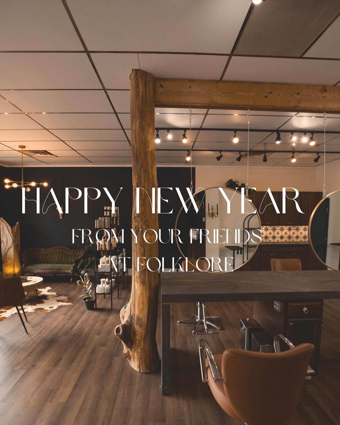 Happy New Year from your friends at Folklore &amp; Company ✨
As 2024 comes to a close, we reflect on the year behind us. This has been a monumental year, not just for us but for our entire WNC community. We are beyond grateful for the clients who hav