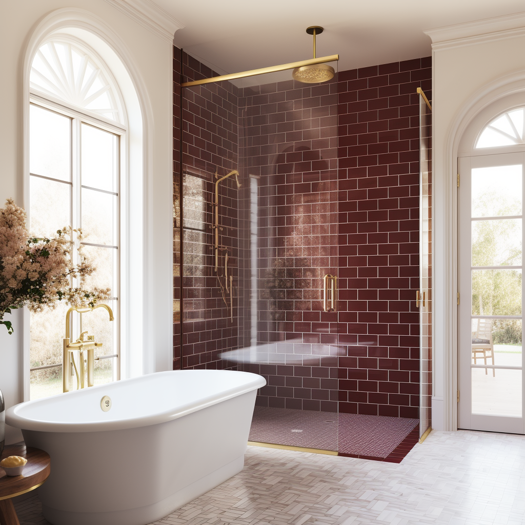 spatti20_burgundy_tile_shower_glass_door_stand_alone_bathtub_in_fa738bb0-9af8-4530-b9c0-c7e61e0805e2.png
