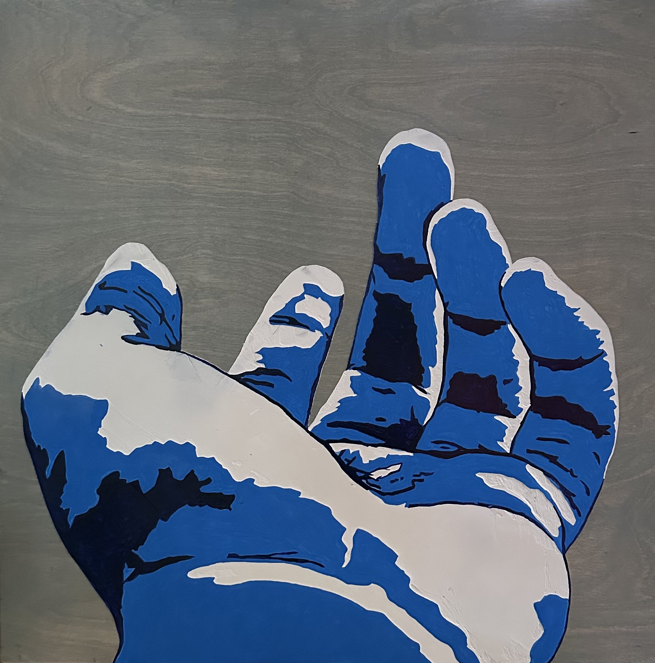 Cerulean Offering 24”x24”