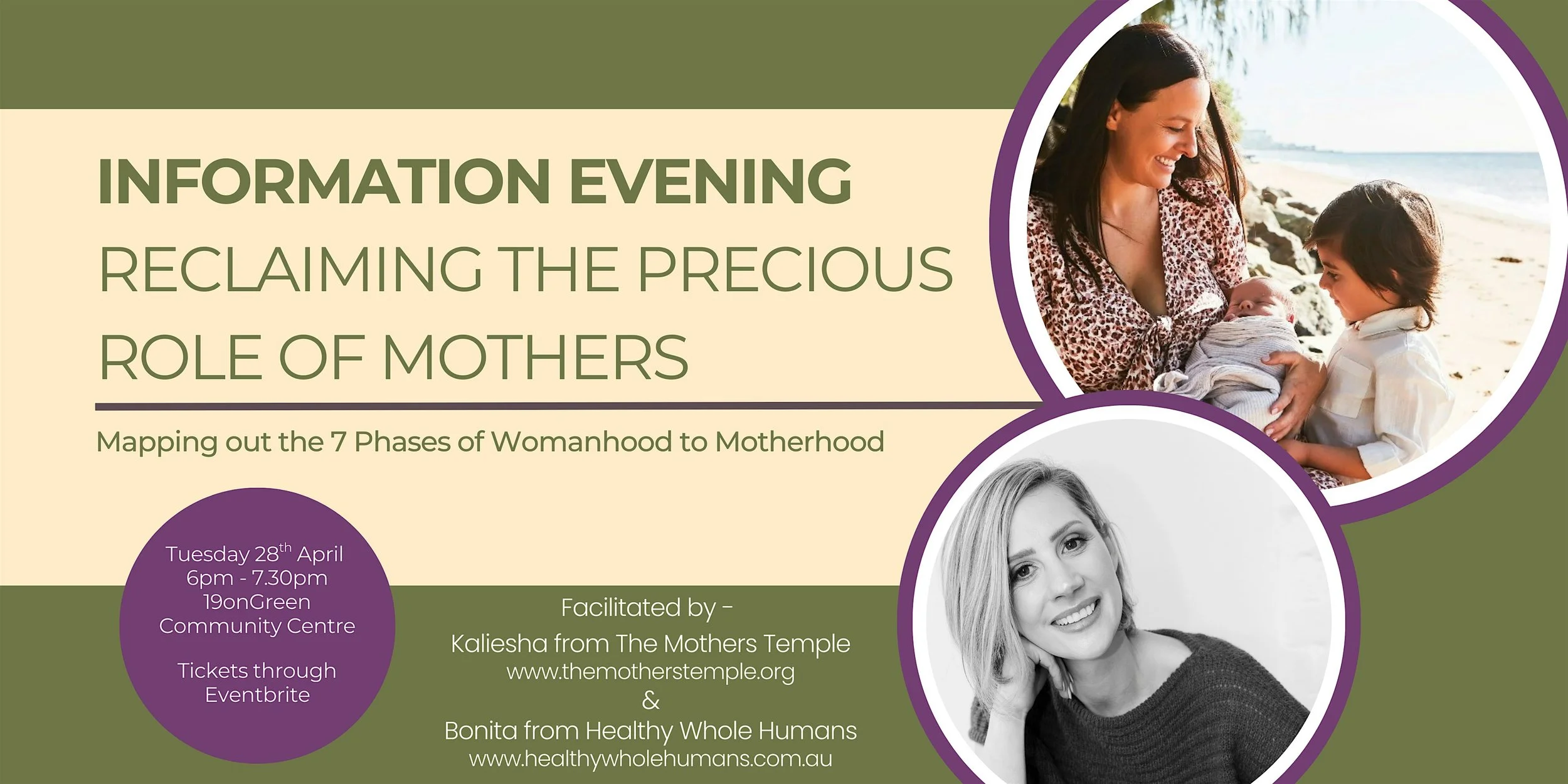 Information Evening: Reclaiming The Precious Role Of Mothers