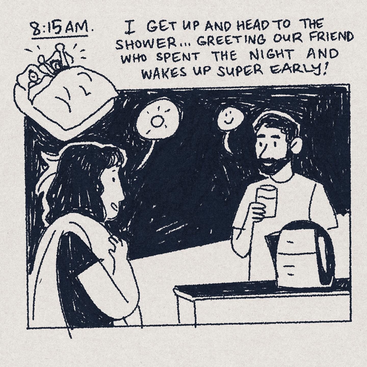 I may have taken an unexpected break from instagram but I won&rsquo;t miss Hourly Comics Day!
.
#hourlycomicday #hourlycomicday2025
