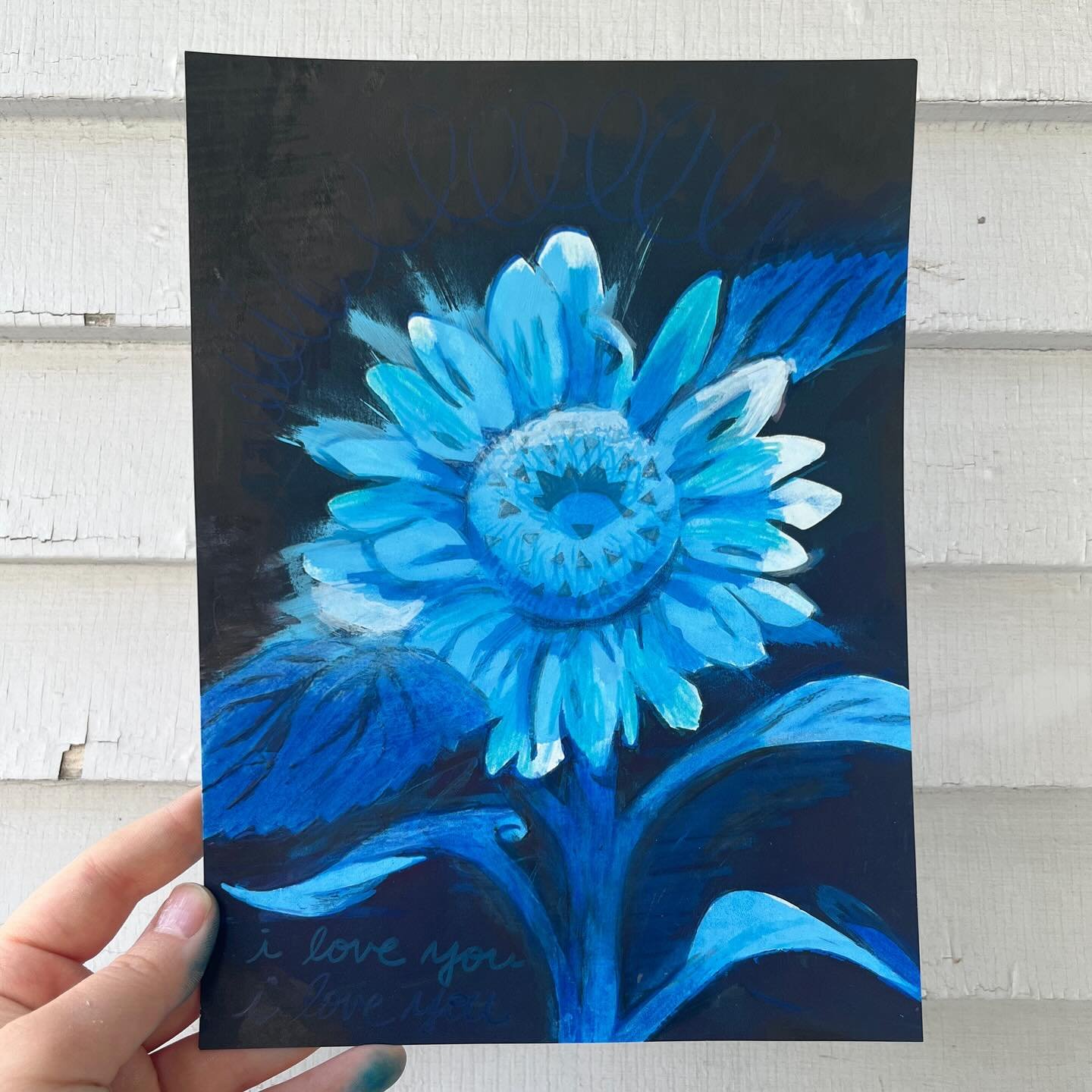 I&rsquo;m getting ready to attend LightBox Expo in CA this week! Anyone else planning on going? 🌟
.
Here&rsquo;s another mixed media sunflower screenprint 🌻 this one for a dear friend&rsquo;s birthday 🥰