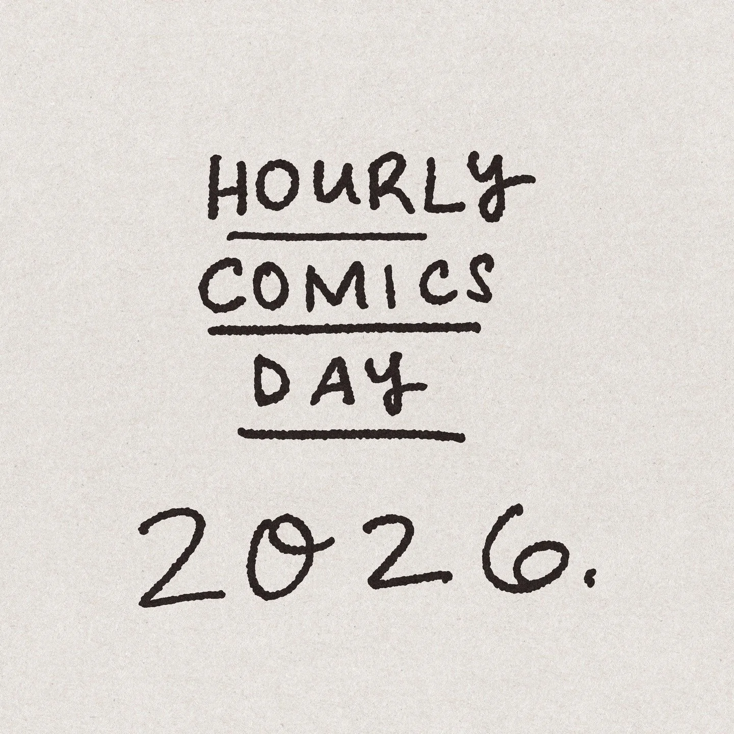 We&rsquo;re back! I haven&rsquo;t been around much this year but #hourlycomicday is a fun way to check in :) #hcd #hourlycomicday2026