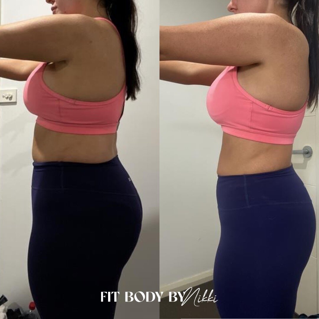 Our gorgeous client achieved this incredible #fatloss #transformation thanks to our busy babes method and #flexibledieting! ⁠

Leaned out her frame and sculpted her glutes and waist... yep just 4.5 months in the FBBN POWER Program!
⁠
Once you LEARN &