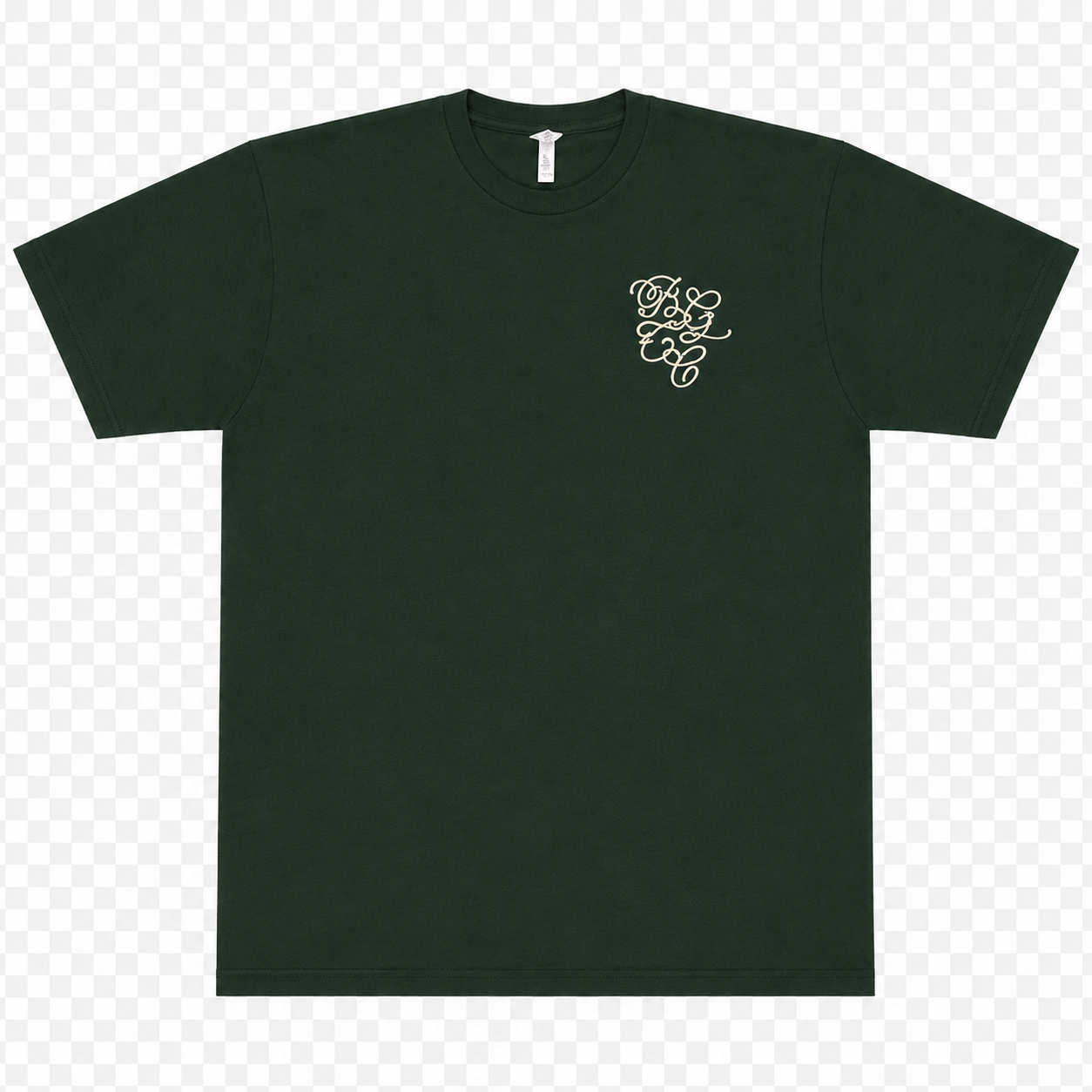 Forest Green Monogram T-Shirt.png