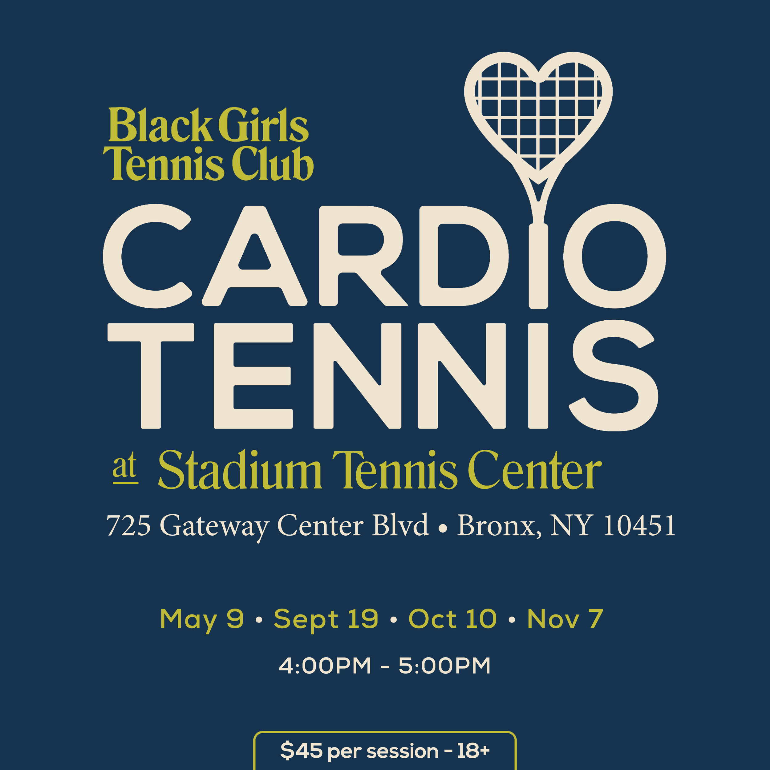 NYC | Cardio Tennis
