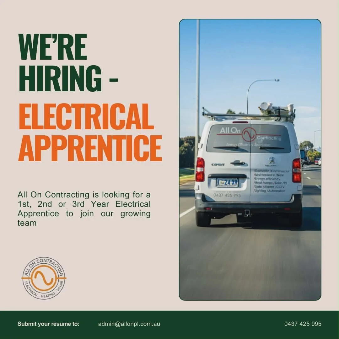 We&rsquo;re on the hunt for our next up and comer!

We need a new apprentice to help with our large and steady workflow.

If you want to be the best you need to learn from the best so shoot your resume through to admin@allonpl.com.au