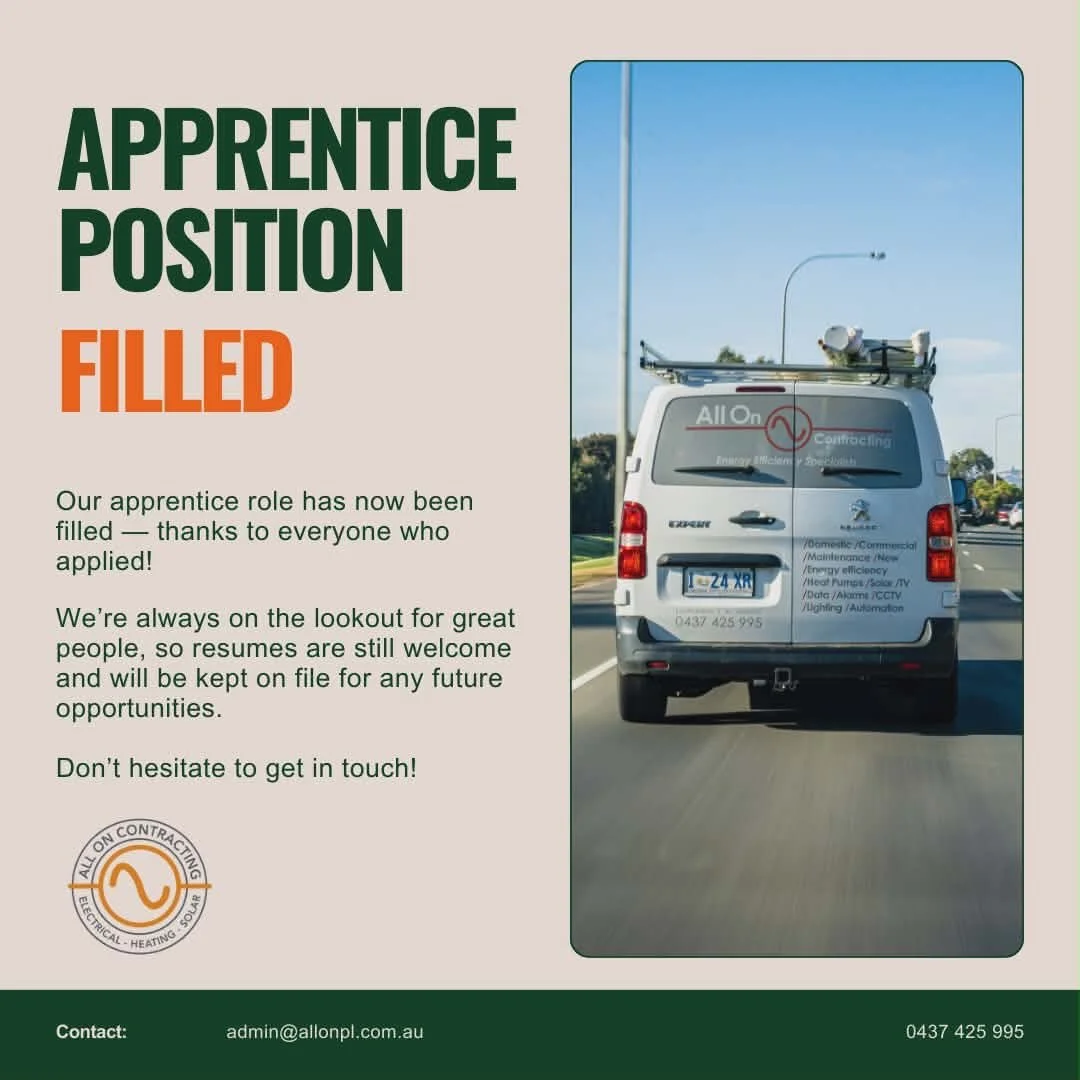 Thanks to all the people who applied, it was a busy week of calling references and holding interviews but we have now filled the position.

We keep all resumes on file for future opportunities so please do not hesitate to send yours in. ⚡️⚡️