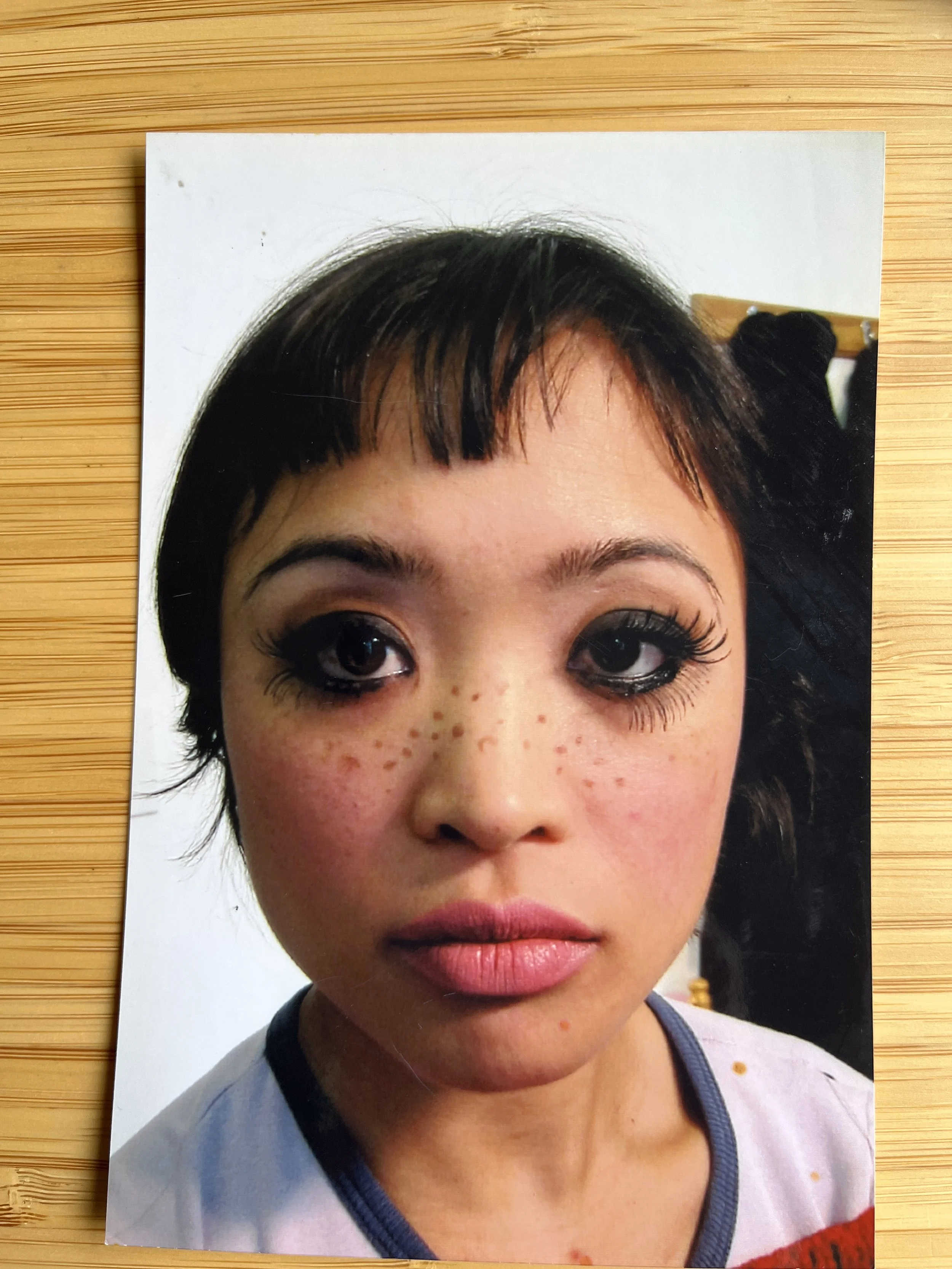 make-up template for Nine