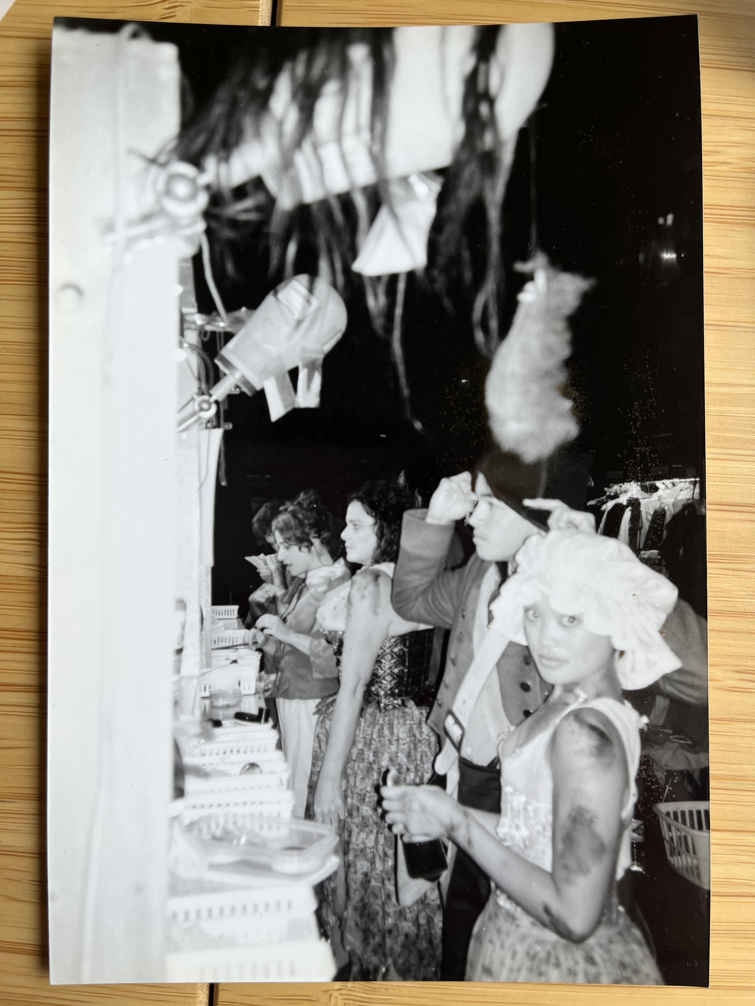 Backstage as Eponine