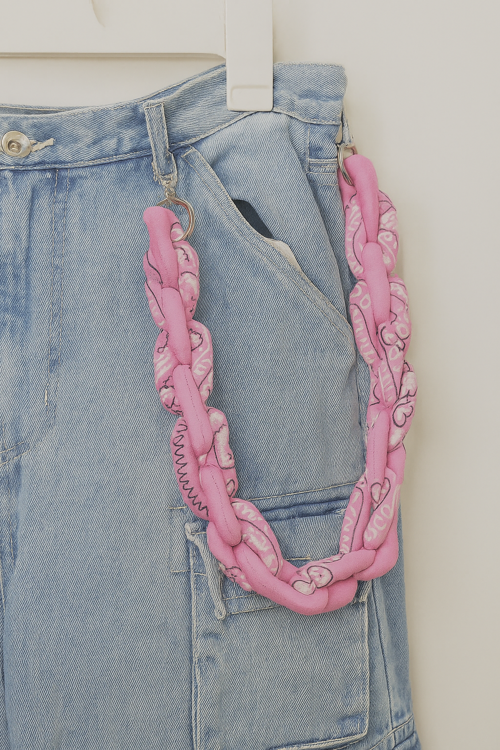 Pink Bandana Chain