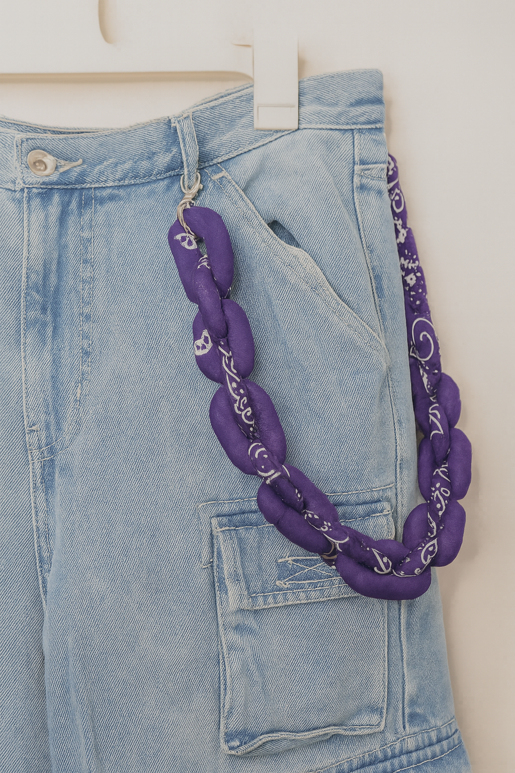 Purple Bandana Chain