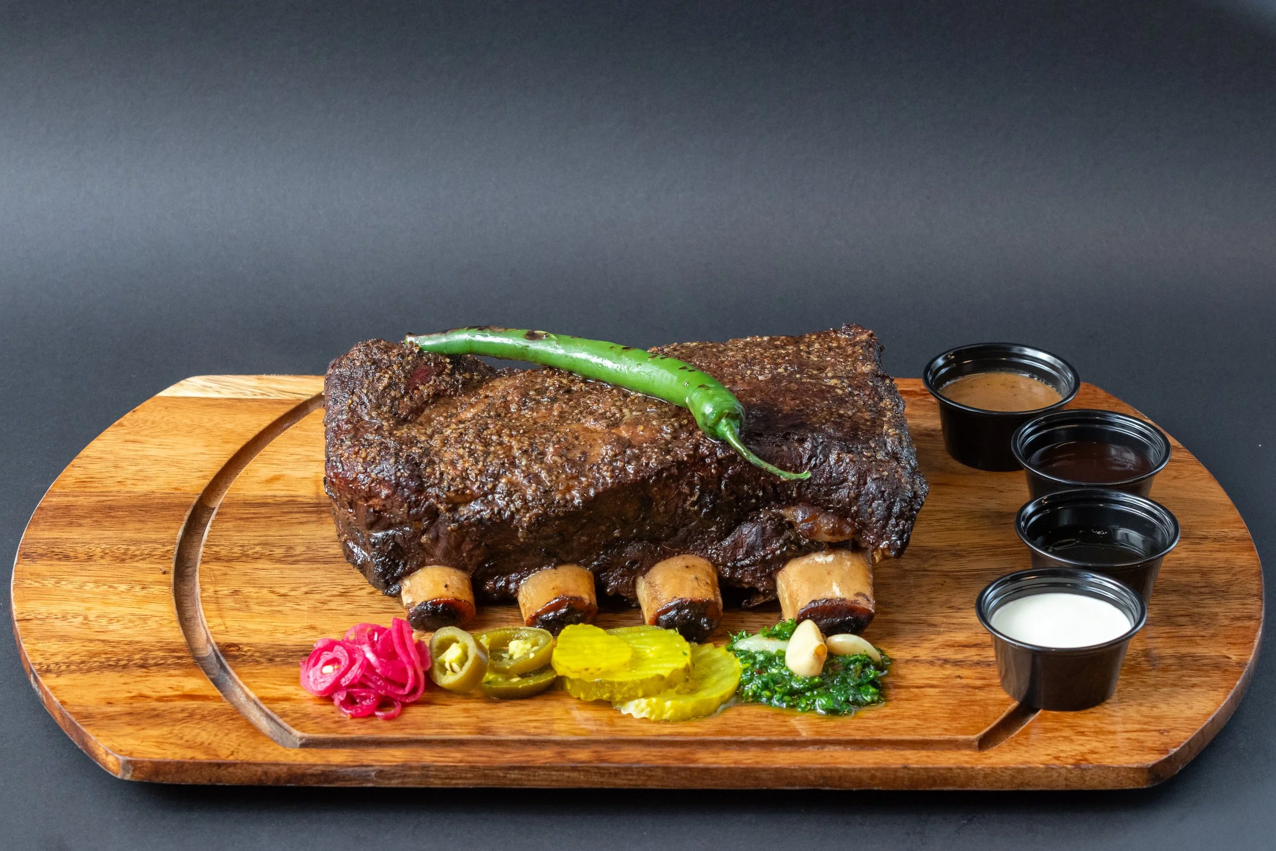 Full Rack Short Ribs Smoked