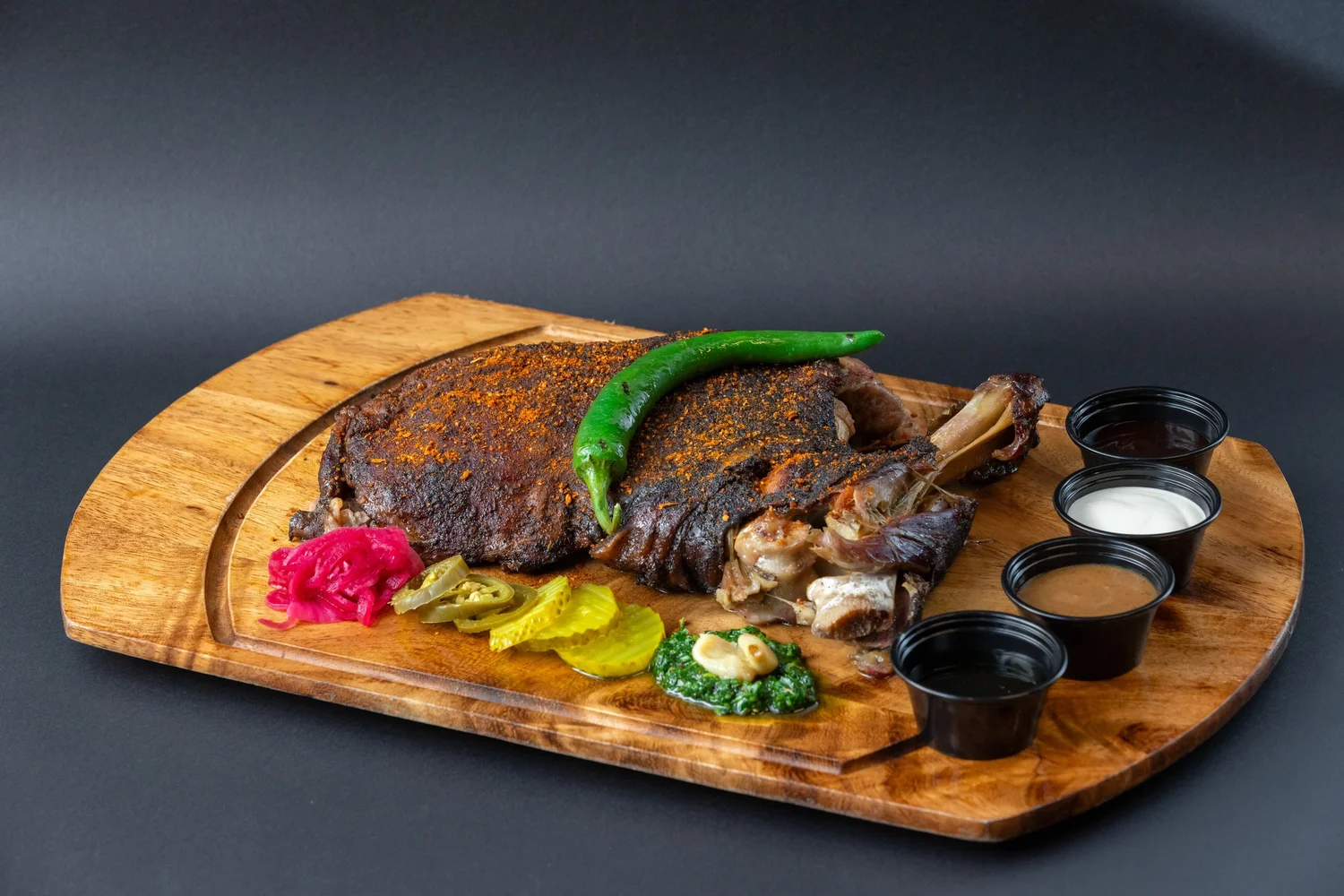 Smoked Lamb Shoulder