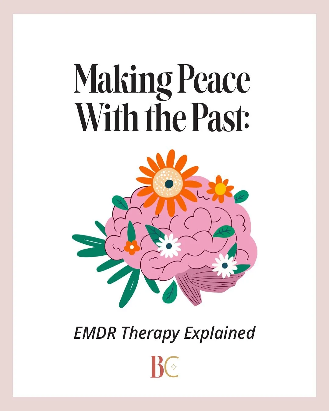 Our brains are truly amazing 💪 This we know. 

Our brains also store plenty of impressions and past experiences no longer serving us we may eventually yearn to clear out.

EMDR can help your brain heal from past trauma, painful memories, and difficu