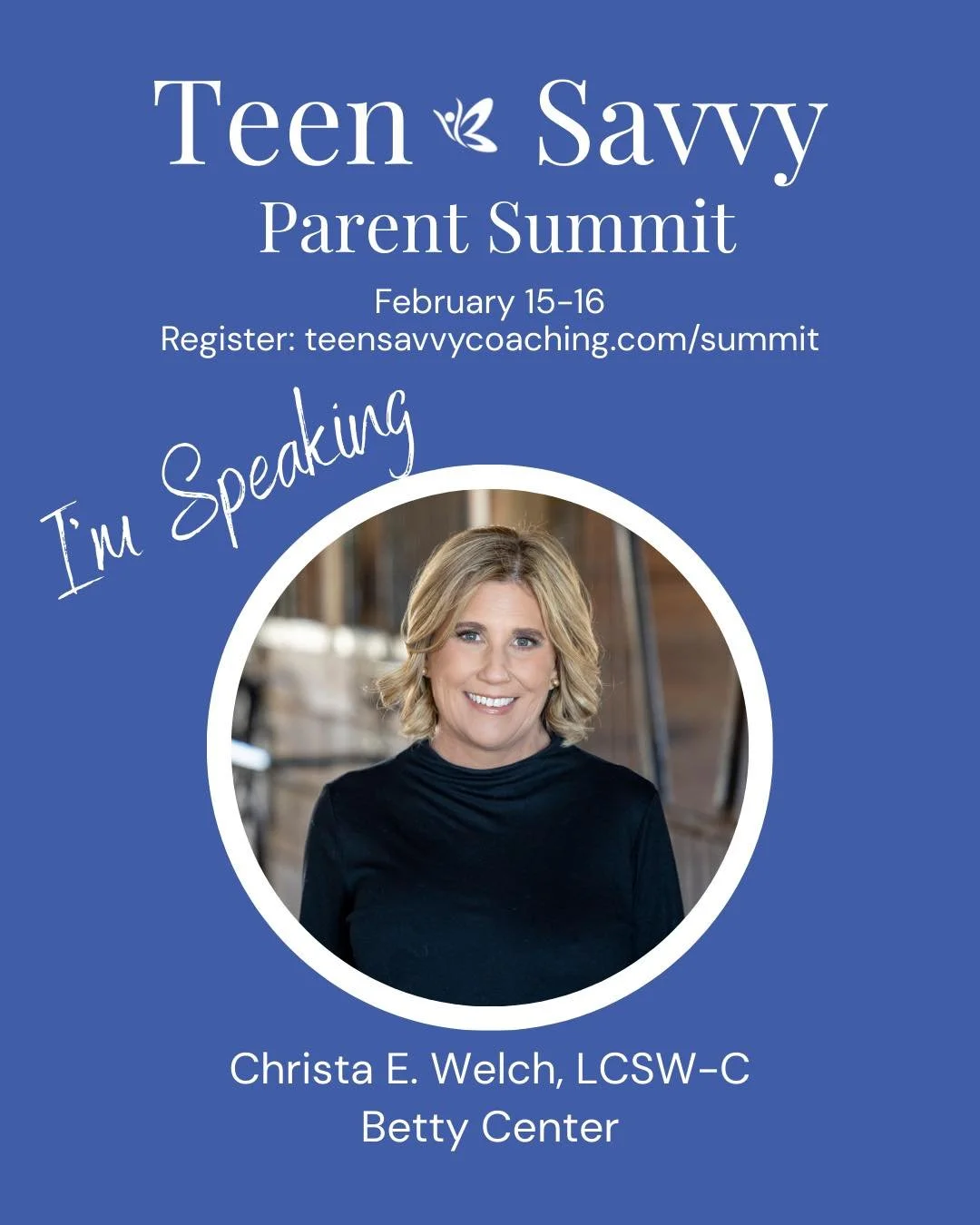 Worried about how to protect your relationship with your child when life feels complicated or stressful, especially during transitions like divorce?

That&rsquo;s exactly what Betty Center therapist and founder Christa Welch LCSW-C will be speaking a