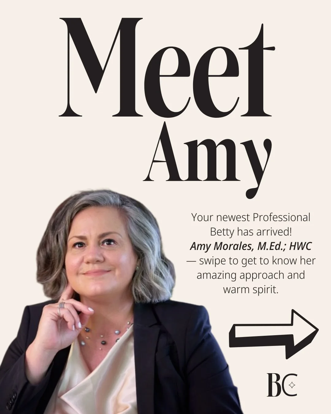 ✨ Meet Our Newest Professional Betty ✨

Sometimes the right guidance is all it takes to feel seen, supported, and ready to move forward.
We&rsquo;re so excited to welcome Amy Morales of @flourishingwelladvocacy to Betty Center 🤍

With 30+ years of e