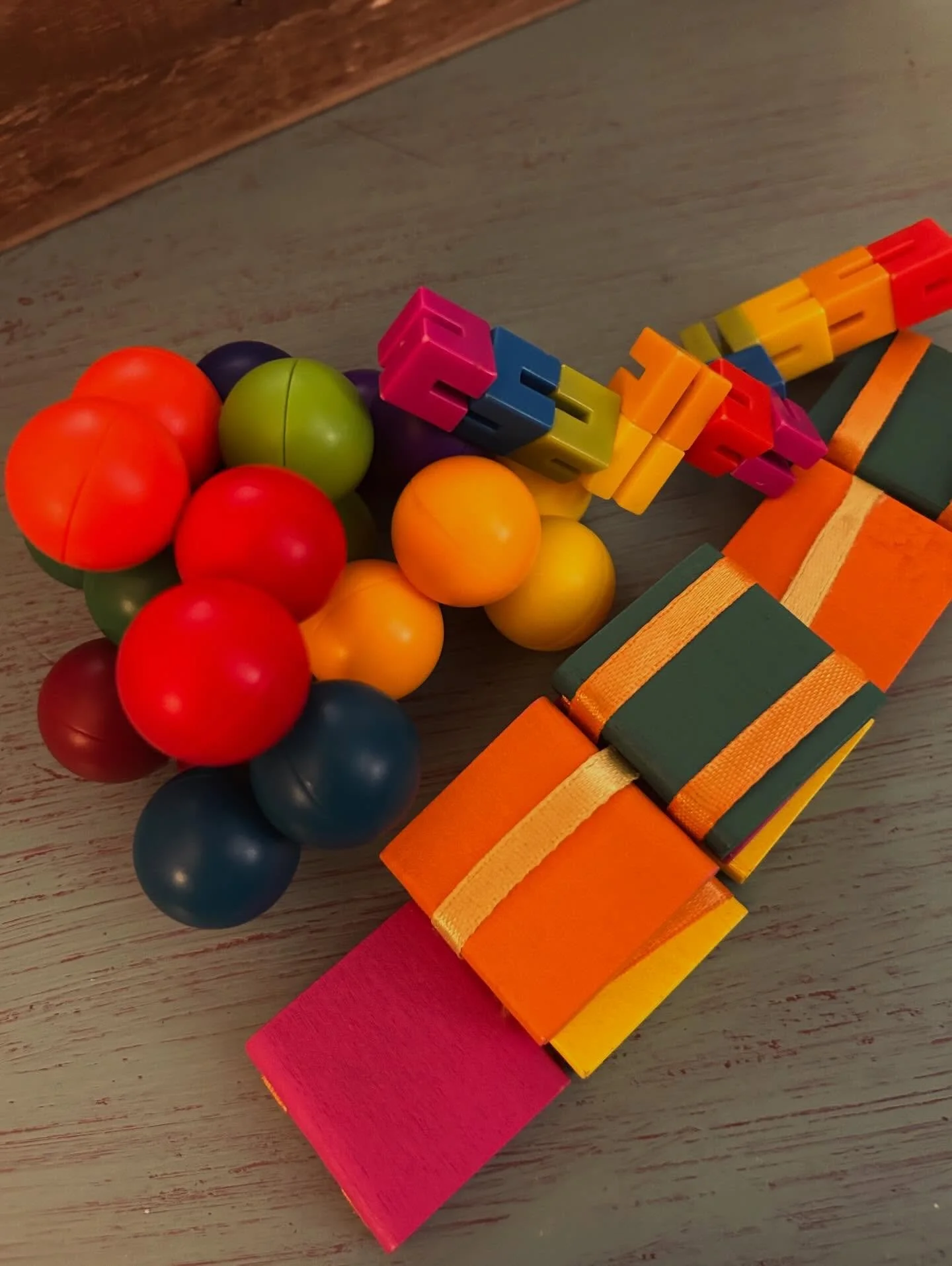 &ldquo;What do you talk about in therapy?!?&rdquo;

Well, sometimes we don&rsquo;t talk. At least not the whole time.

🎀 We play
🎀 We engage our senses 
🎀 We calm our nervous systems 
🎀 We enjoy snacks
🎀 We express ourselves through music, art, 