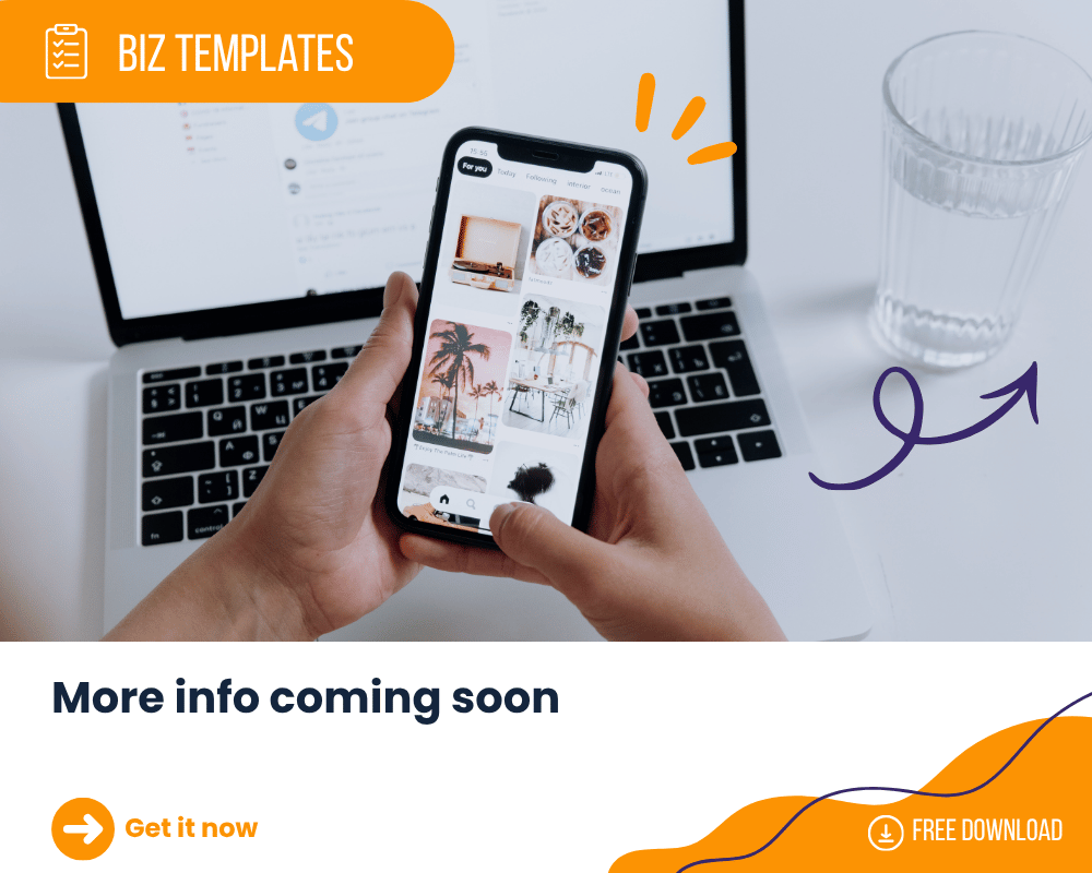 Templates and Info Sheets coming soon
